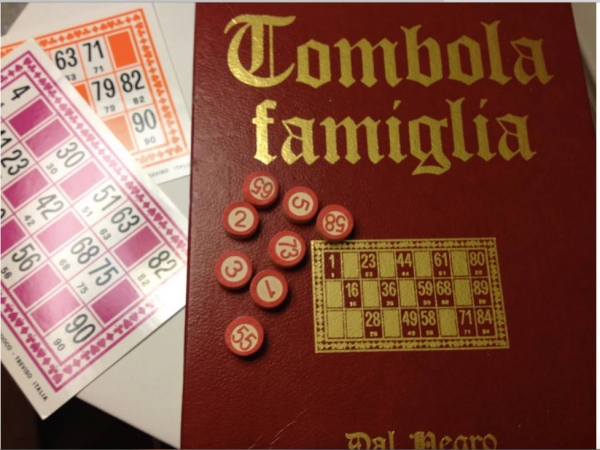 Dec. 16th: Christmas party and a fun Italian game called Tombola
